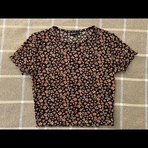 Floral Crop top/ very comfortable